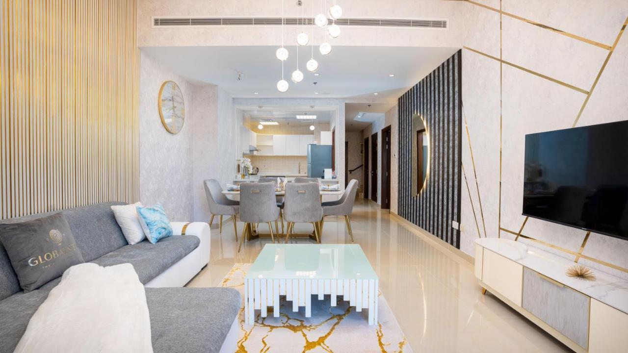 Exclusive Retreat Globalstay'S New 3Br Townhouse With Private Pool Dubai Exterior foto