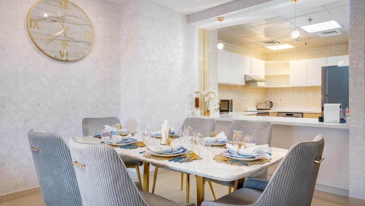 Exclusive Retreat Globalstay'S New 3Br Townhouse With Private Pool Dubai Exterior foto