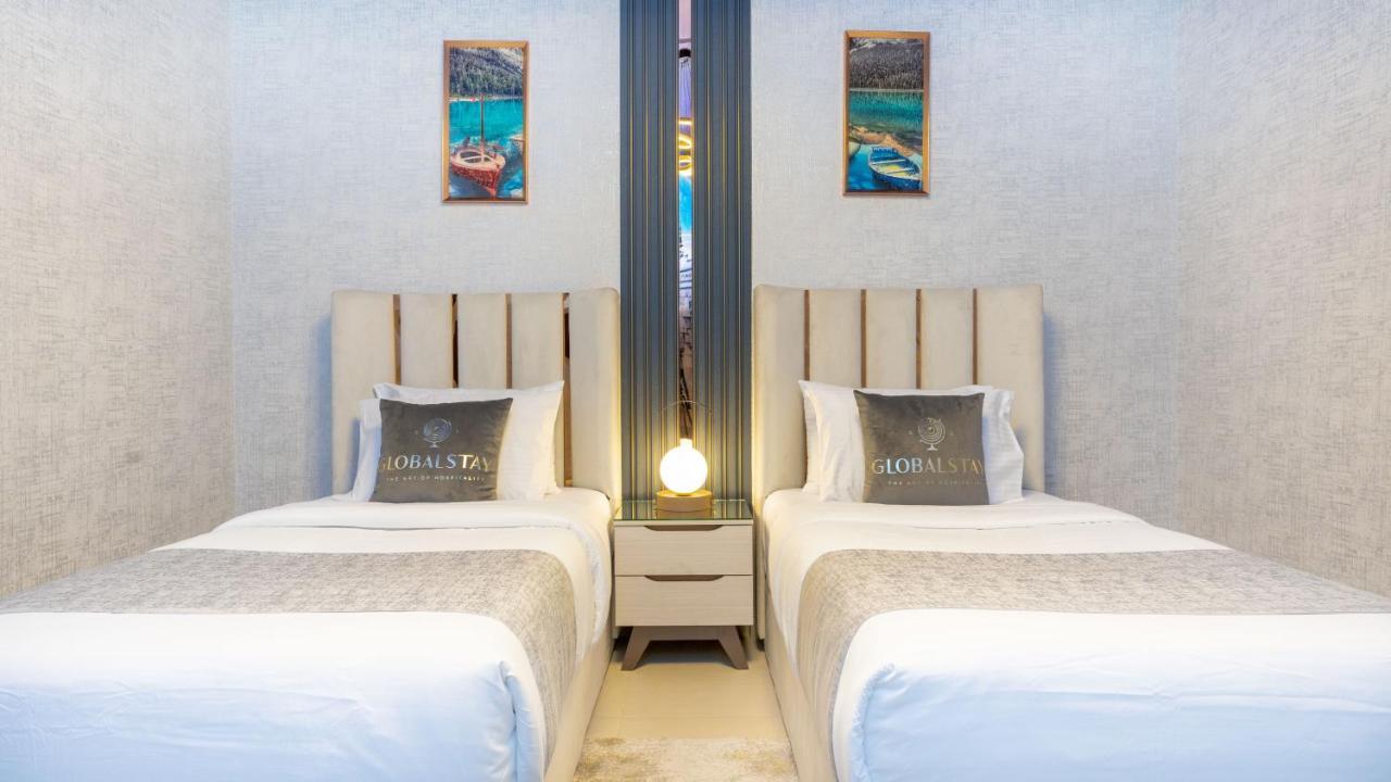 Exclusive Retreat Globalstay'S New 3Br Townhouse With Private Pool Dubai Exterior foto